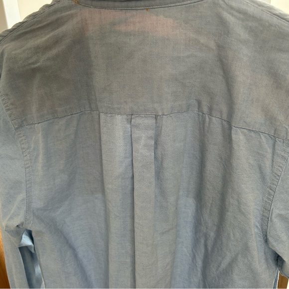 VANS Gray Casual Button Down Shirt SZ M - Picture 4 of 8